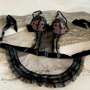 Victoria’s Secret French Maid Lingerie One-Piece